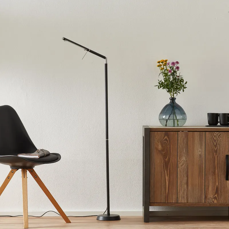 B-Ware Trio Lighting LED-Leseleuchte Filigran Standleuchte Stehlampe mit Sensordimmer