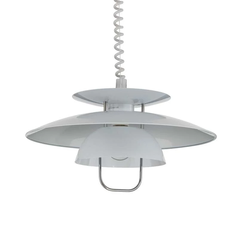 B-Ware Lindby Hängelampe Hängeleuchte Nadija LED Pendelleuchte dimmbar weiß 43cm Höhe
