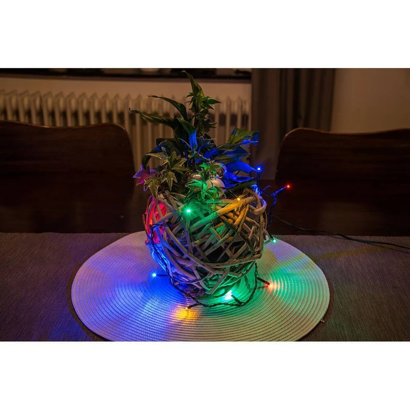 4m Micro LED Lichterkette 20 bunte Dioden