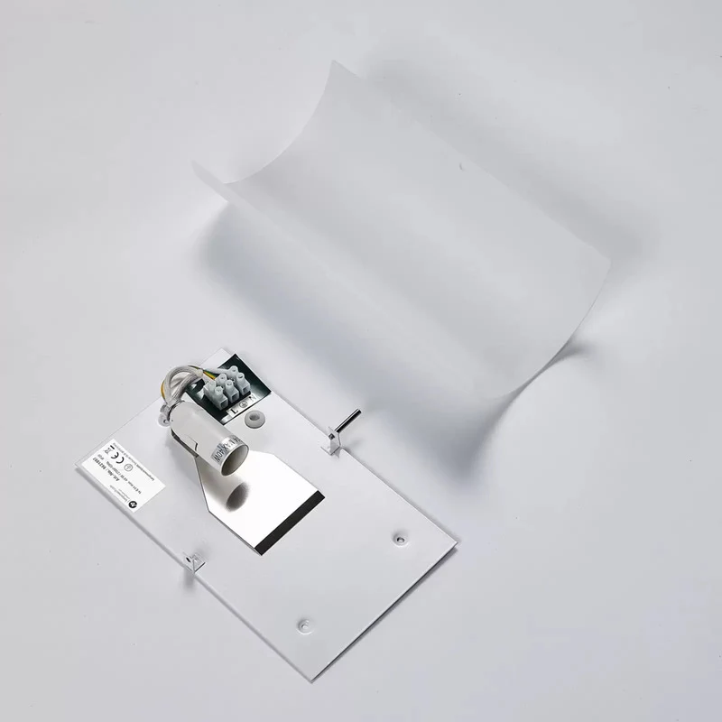 B-Ware Lindby Tuli Wandleuchte Wandlampe Leuchte Lampe E14 gefrostet 1xE14 40W LED Glas