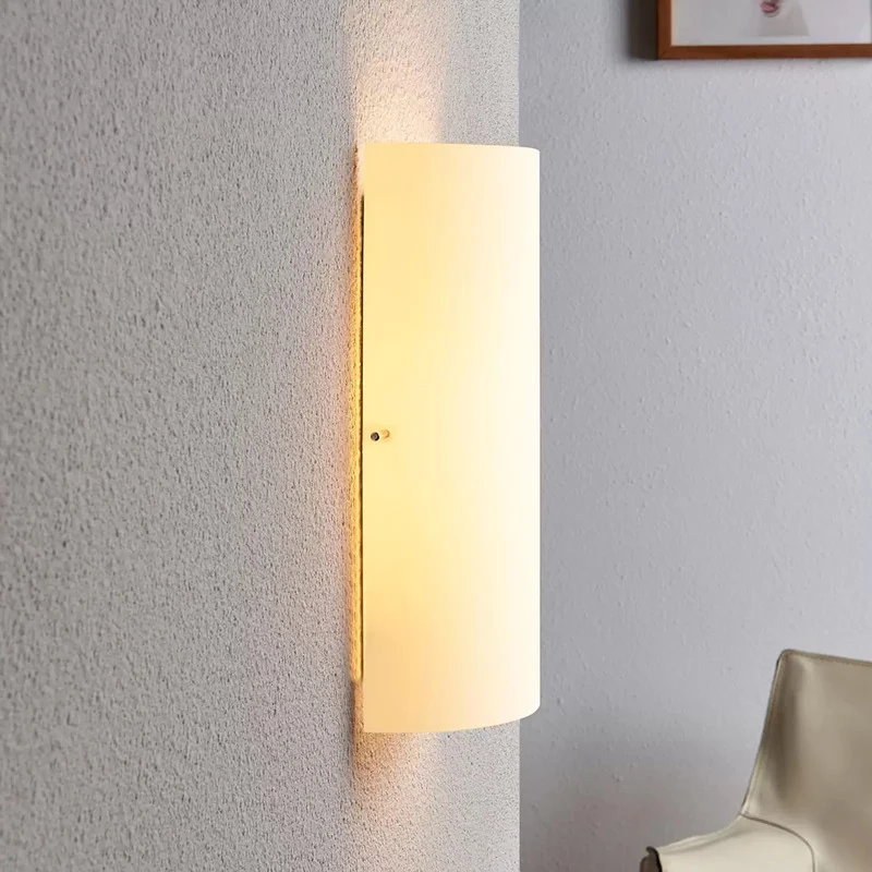 B-Ware Lindby Tuli Wandleuchte Wandlampe Leuchte Lampe E14 gefrostet 1xE14 40W LED Glas