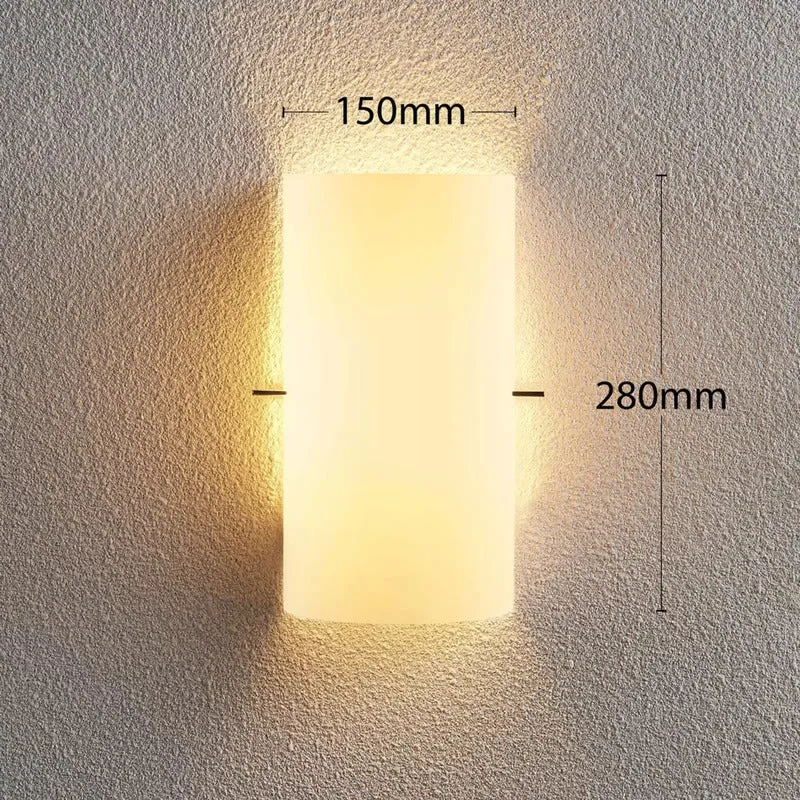 B-Ware Lindby Tuli Wandleuchte Wandlampe Leuchte Lampe E14 gefrostet 1xE14 40W LED Glas