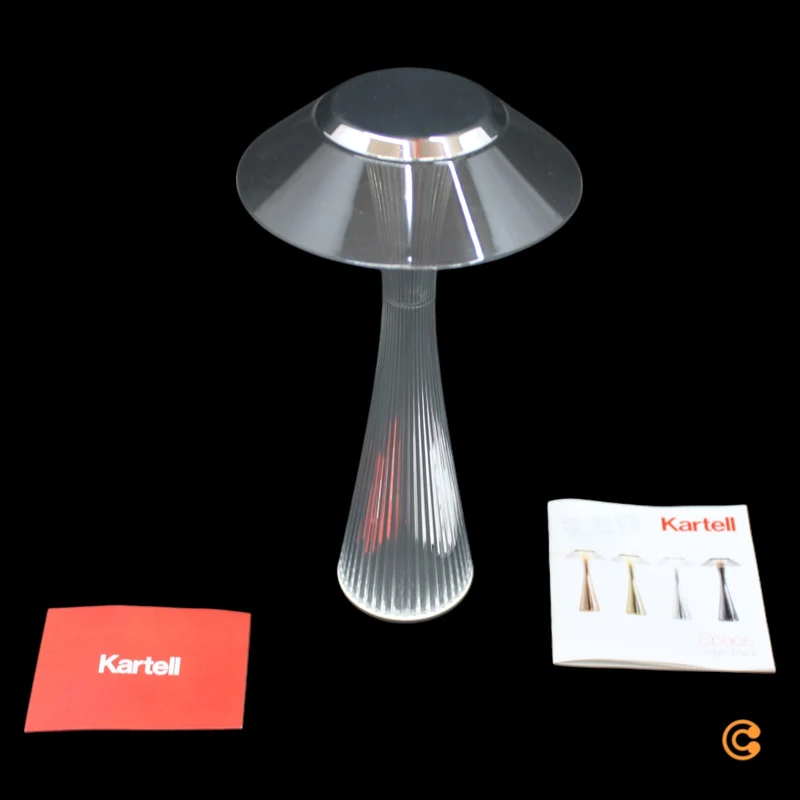 B-Ware Kartell Space Außentischleuchte Tischlampe Leuchte Lampe Tischlicht Licht