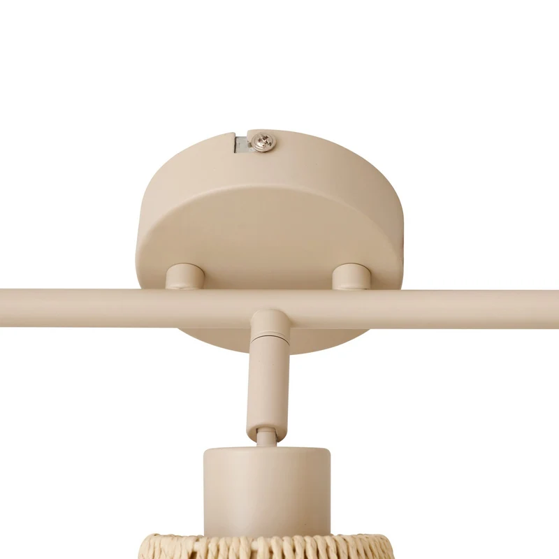 B-Ware Lindby Deckenstrahler Strahler Anuva beige Papier 3-flammig 72 cm169