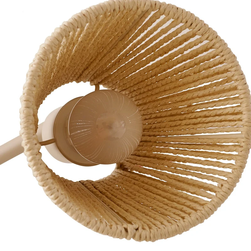 B-Ware Lindby Deckenstrahler Strahler Anuva beige Papier 3-flammig 72 cm169