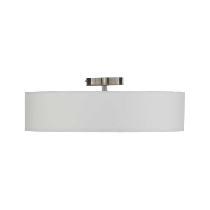 B-Ware Lindby Deckenleuchte Sebatin LED Lampe Leuchte dimmbar creme Ø50cm 17cm hoch