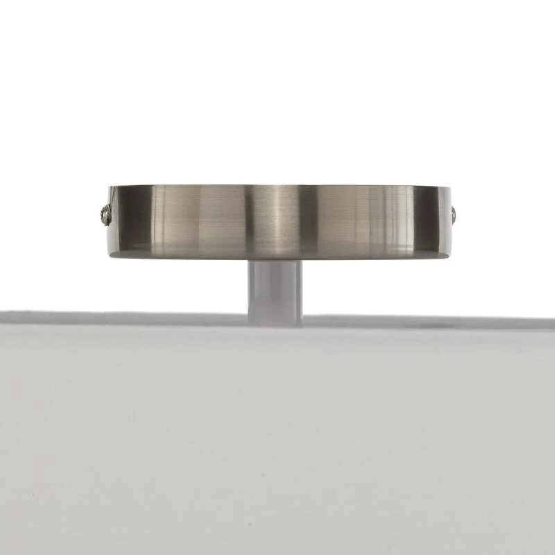 B-Ware Lindby Deckenleuchte Sebatin LED Lampe Leuchte dimmbar creme Ø50cm 17cm hoch