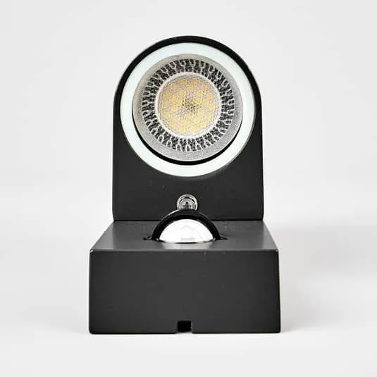 B-Ware Lindby Palina Außenwandlampe Außenwandleuchte Wandlampe Wandleuchte mit Sensor