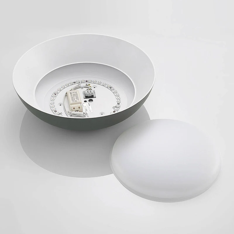 B-Ware Lindby Juliven LED-Deckenlampe Hängelampe Wohnzimmerlampe Lampe Leuchte grau