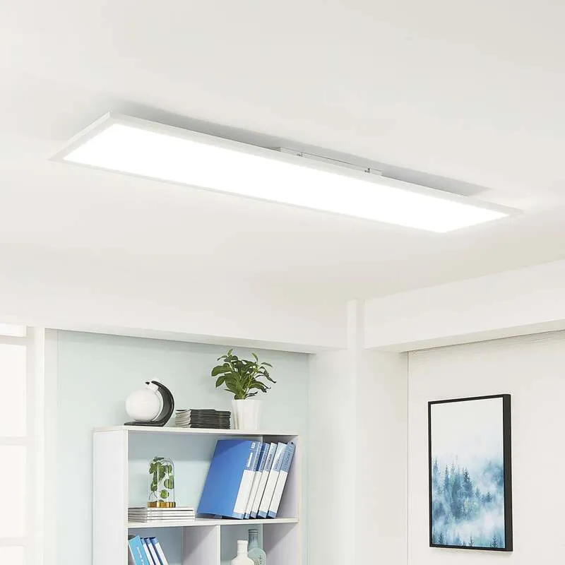 B-Ware Arcchio LED-Panel Lysander dimmbar 55W CCT 3000K-6000K weiß 119x29cm Leuchte