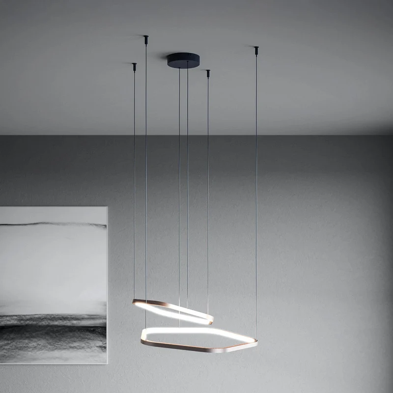 B-Ware Stars of Light Hängeleuchte Estrella LED Pendelleuchte dimm bronze Fernbedienung