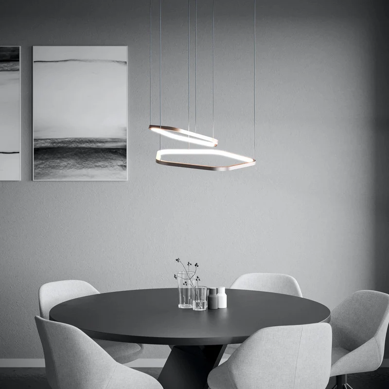 B-Ware Stars of Light Hängeleuchte Estrella LED Pendelleuchte dimm bronze Fernbedienung