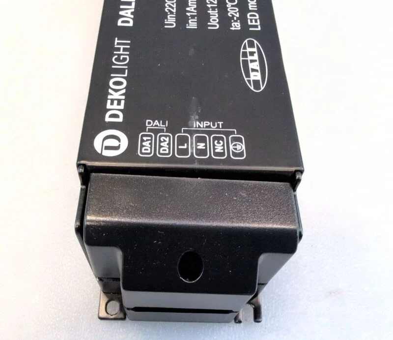 B-Ware Deko Light LED Trafo Konstantspannung 12V 16,7A 200W IP20 schwarz 310x60x45mm