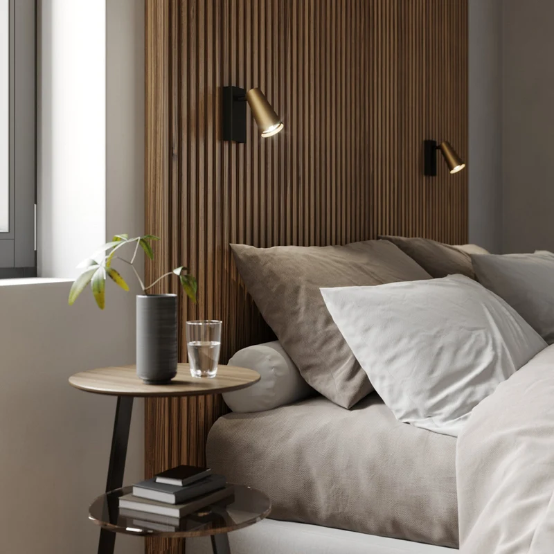 B-Ware Lucande Angelina Strahler Wandlampe Bilderleuchte Wandleuchte GU10 messing-go741