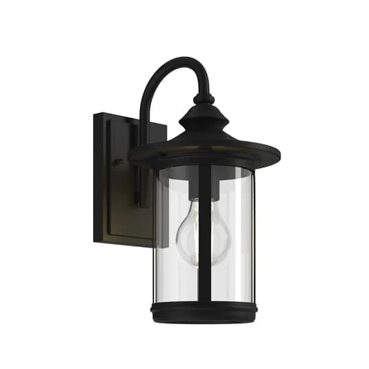 B-Ware Lindby Zayn Außenwandleuchte Wandleuchte Außenleuchte Lampe Leuchte E27 60W Glas