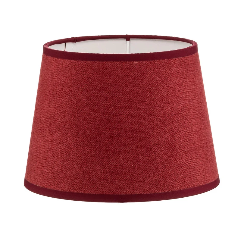 6x B-Ware DUOLLA Lampenschirm Classic S gewebt rot Leuchte Lampe stilvoll Made in Europe