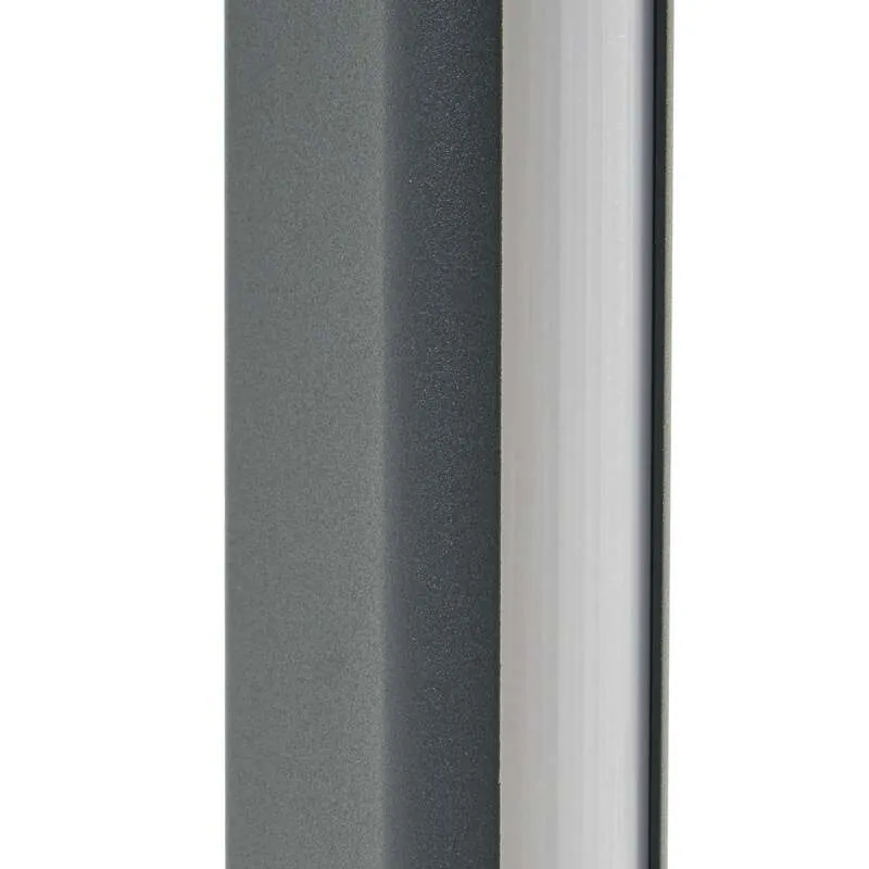 B-Ware Lucande Wegeleuchte Gartenleuchte Celiora LED Pollerleuchte anthrazit 80cm 3000K