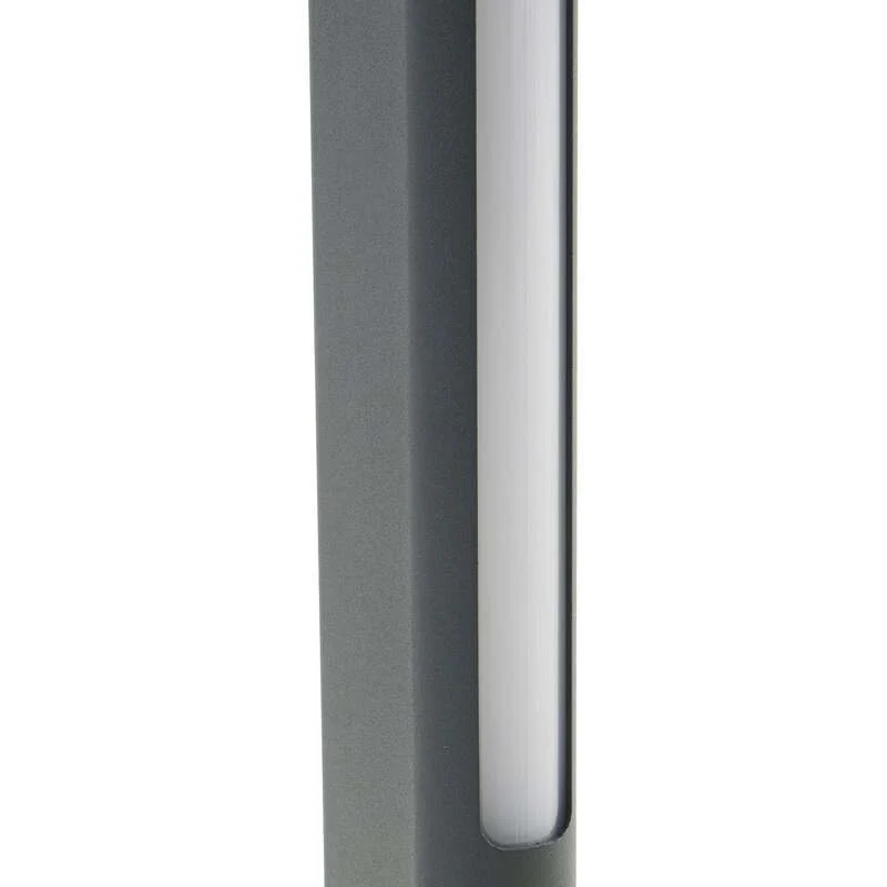 B-Ware Lucande Wegeleuchte Gartenleuchte Celiora LED Pollerleuchte anthrazit 80cm 3000K