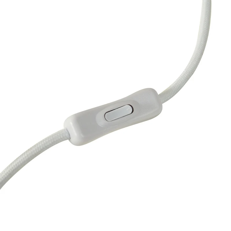B-Ware Lucande Tischleuchte Fidelo LED Lampe Tischlampe Keramik weiß gelb 38cm