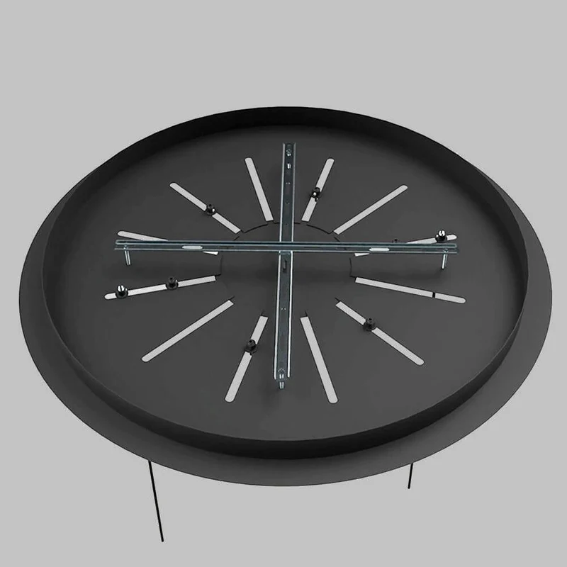 s.luce Echos Galerieleuchte 20-flammig Ø 120cm Baldachin Ø 25cm
