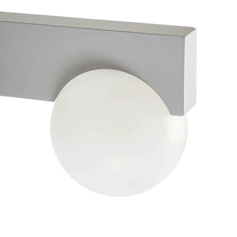 B-Ware Lucande Außenwandleuchte Vijon LED Gartenlampe CCT IP44 hellgrau 1140 Lumen