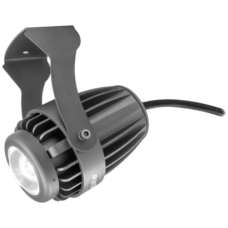 B-Ware Eurolite LED Pinspot Strahler 10W blau kompakt schwarz 105x150x147mm 740g Licht