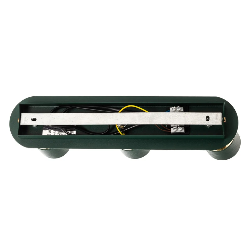 B-Ware Eko-Light Deckenstrahler Joker LED Strahler dimmbar grün gold 3-flammig 45x6cm