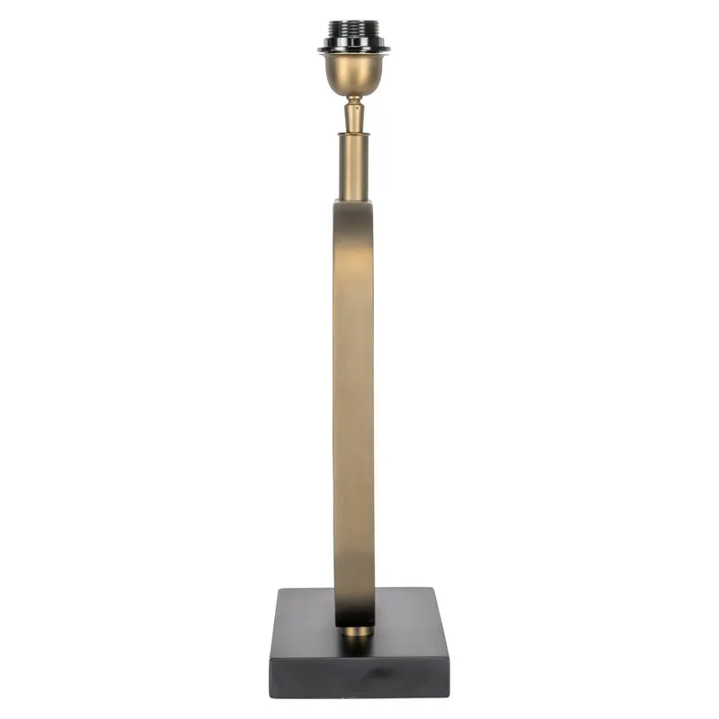 Richmond Tischlampe Park Brass Antique – E27 Fassung, Stahl