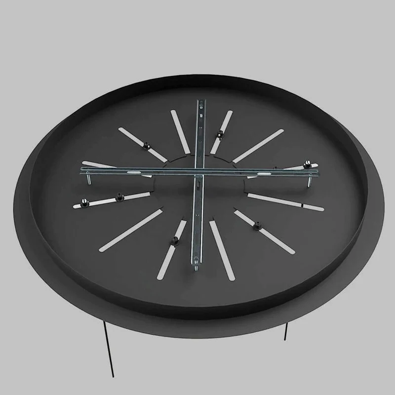 s.luce Velo Galerielampe 20-flammig Ø 120cm Ø 18/20/25cm
