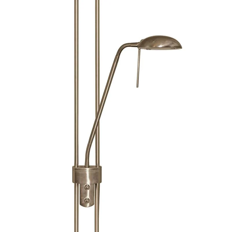 B-Ware Searchlight Stehleuchte dimmbar JERIK altmessing Lampe Leuchte 180cm 5,3kg