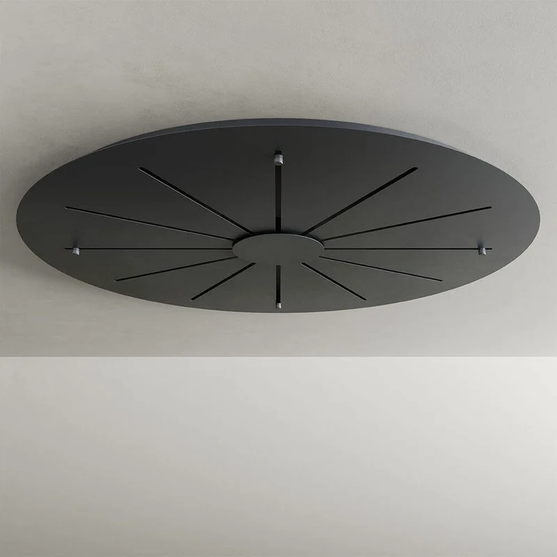 s.luce Velo 20-flammige Galerieleuchte Ø 120cm Ø 25cm