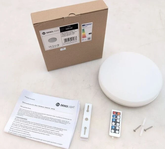 B-Ware Deko-Light Deckenleuchte Altais LED Lampe mit Bewegungsmelder warmweiß IP54