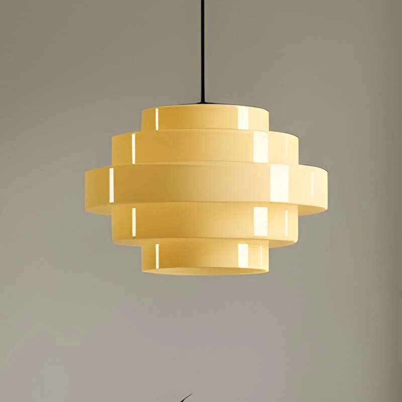B-Ware Aldex Hängeleuchte Pendelleuchte Filo LED Lampe dimmbar gelb Ø28cm 1x15W