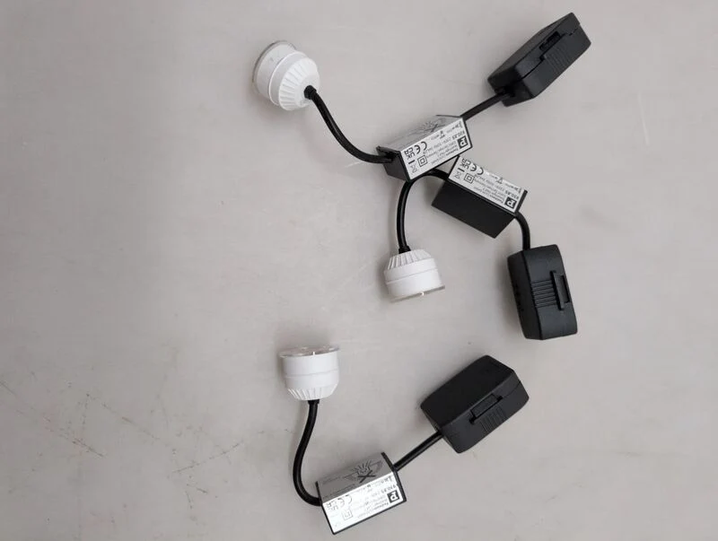 B-Ware Paulmann Einbauleuchte Nova Mini Plus LED dimmbar 3er Set schwarz matt Aluminium