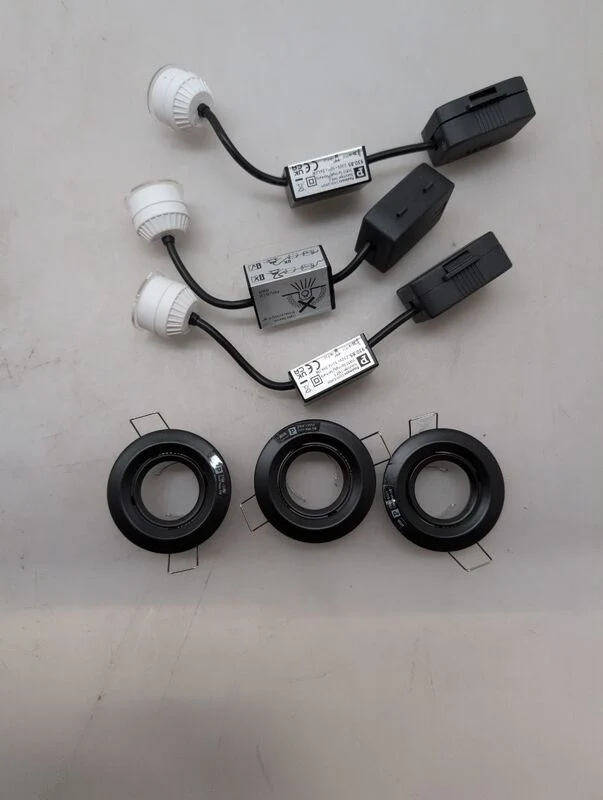 B-Ware Paulmann Einbauleuchte Nova Mini Plus LED dimmbar 3er Set schwarz matt Aluminium