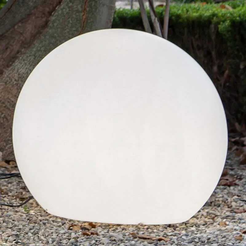 B-Ware Newgarden Gartenleuchte Buly LED Kugelleuchte Ø80cm weiß IP65 3W 260Lumen