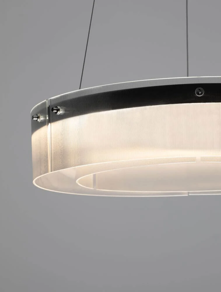 Pauline LED Pendelleuchte 3000K Schwarz