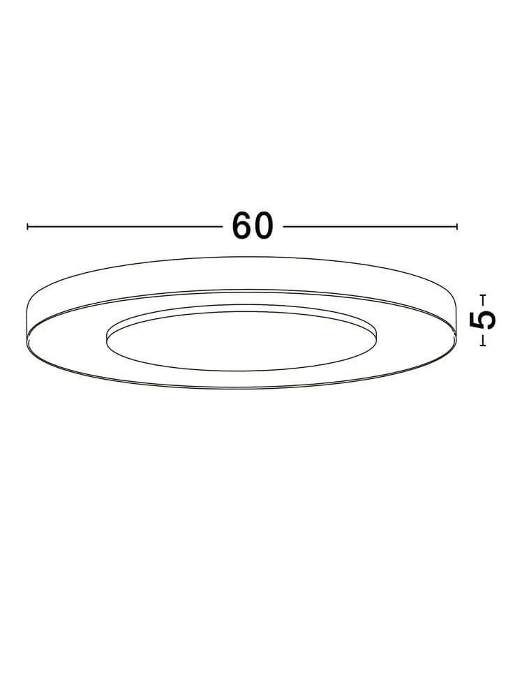 Pada Deckenleuchte Ø 60cm 2700 4000K