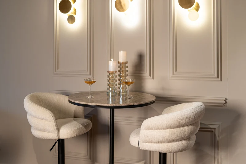 Wandlampe Collin Brushed Gold – dimmbare LED-Wandleuchte