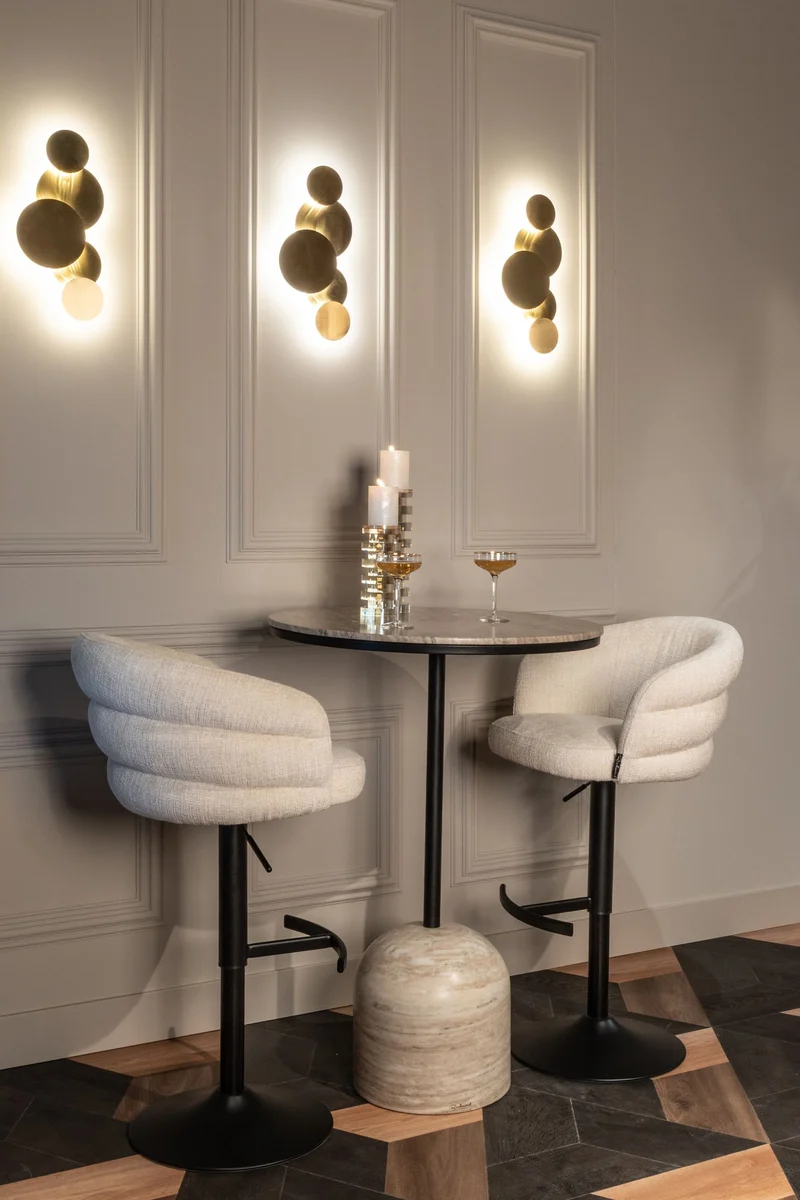 Wandlampe Collin Brushed Gold – dimmbare LED-Wandleuchte