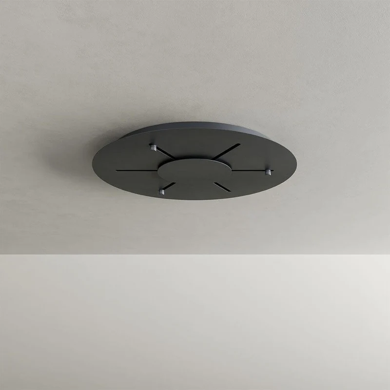s.luce Velo Galerieleuchte 5-flammig Ø 60cm Baldachin Ø 18cm