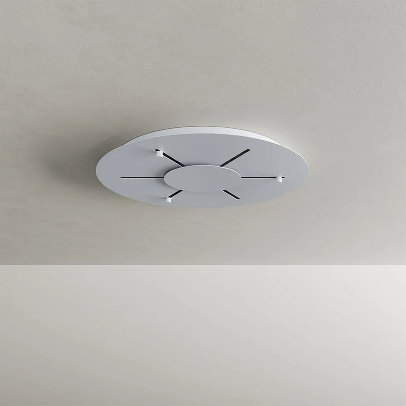 s.luce Velo Galerieleuchte 5-flammig Ø 60cm Baldachin Ø 18cm