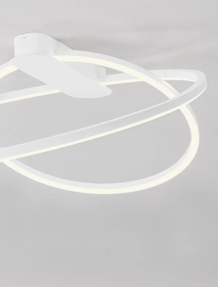 Kiklos LED Deckenleuchte 2-flammig Ø 72cm 3000K