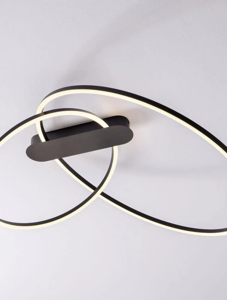 Kiklos LED Deckenleuchte 2-flammig Ø 72cm 3000K