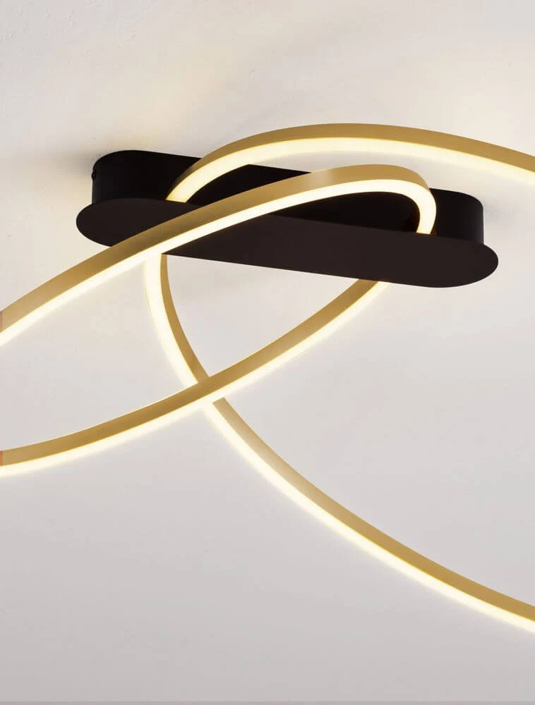 Kiklos LED Deckenleuchte 2-flammig Ø 72cm 3000K