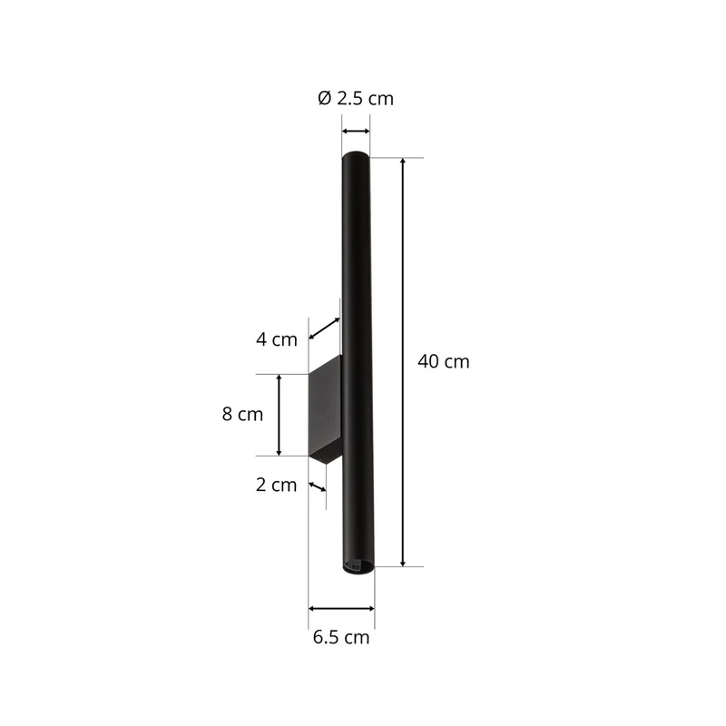 B-Ware Nowodvorski Lighting Wandleuchte Laser Wandlampe Flurleuchte Lampe LED schw781