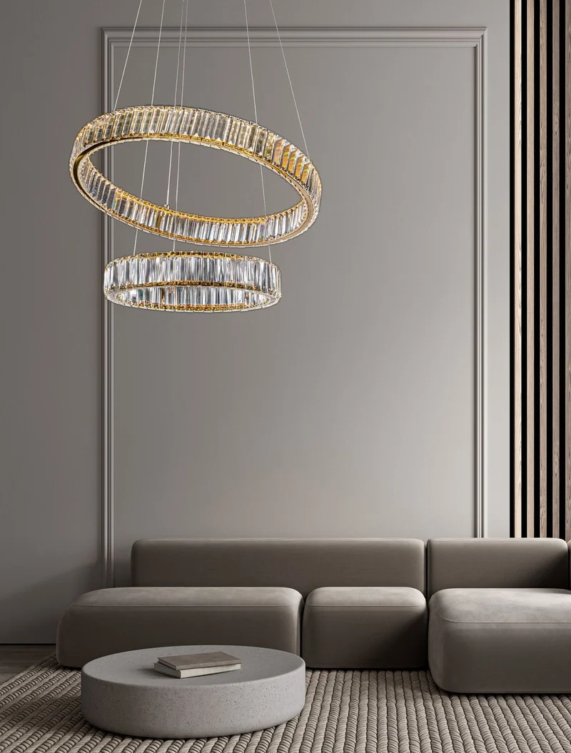 Aurelia LED Pendelleuchte Ø 60cm 2-flammig