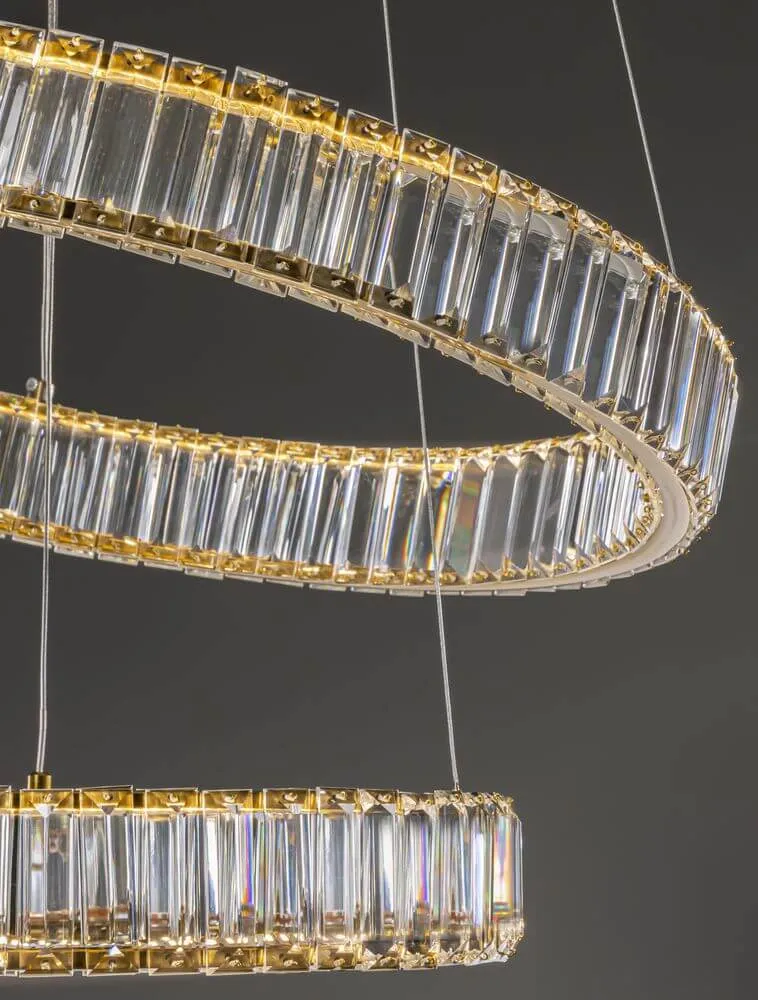 Aurelia LED Pendelleuchte Ø 60cm 2-flammig