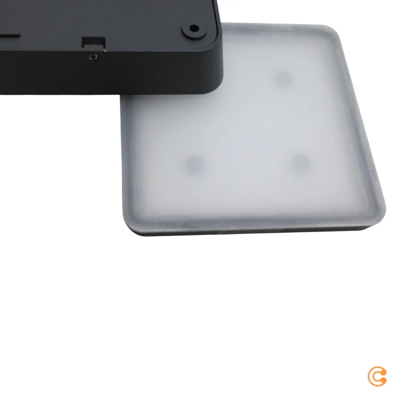 B-Ware Lindby Außenwandleuchte Wandlampe Kyani LED Anthrazit Dunkelgrau Warmweiß IP54