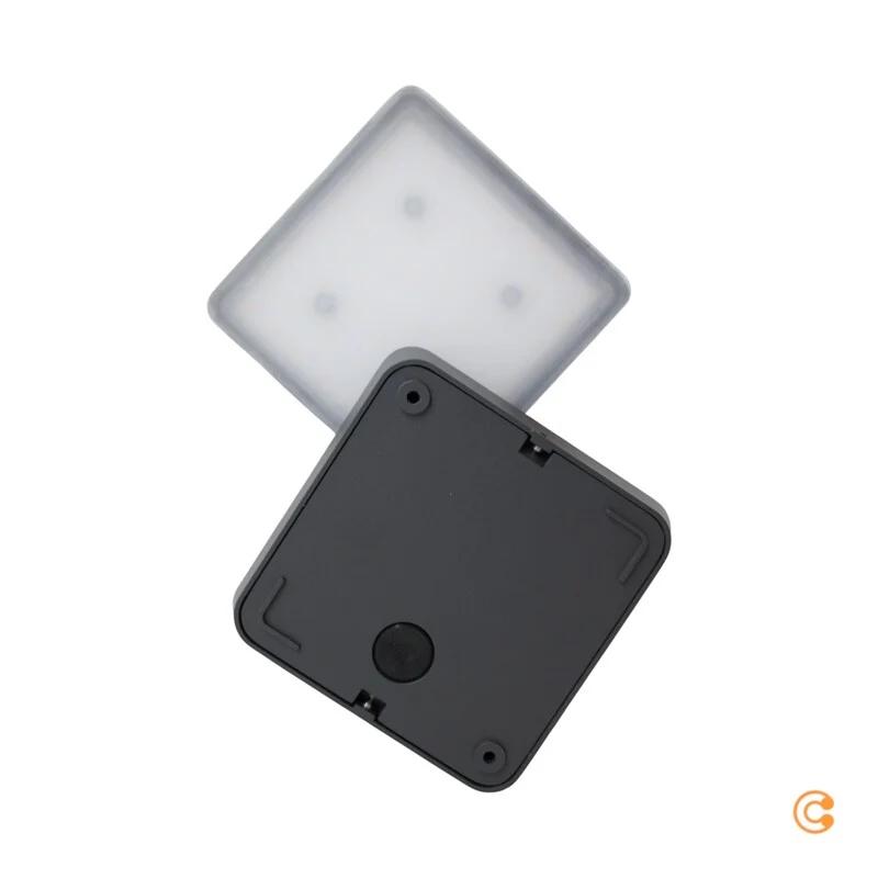 B-Ware Lindby Außenwandleuchte Wandlampe Kyani LED Anthrazit Dunkelgrau Warmweiß IP54